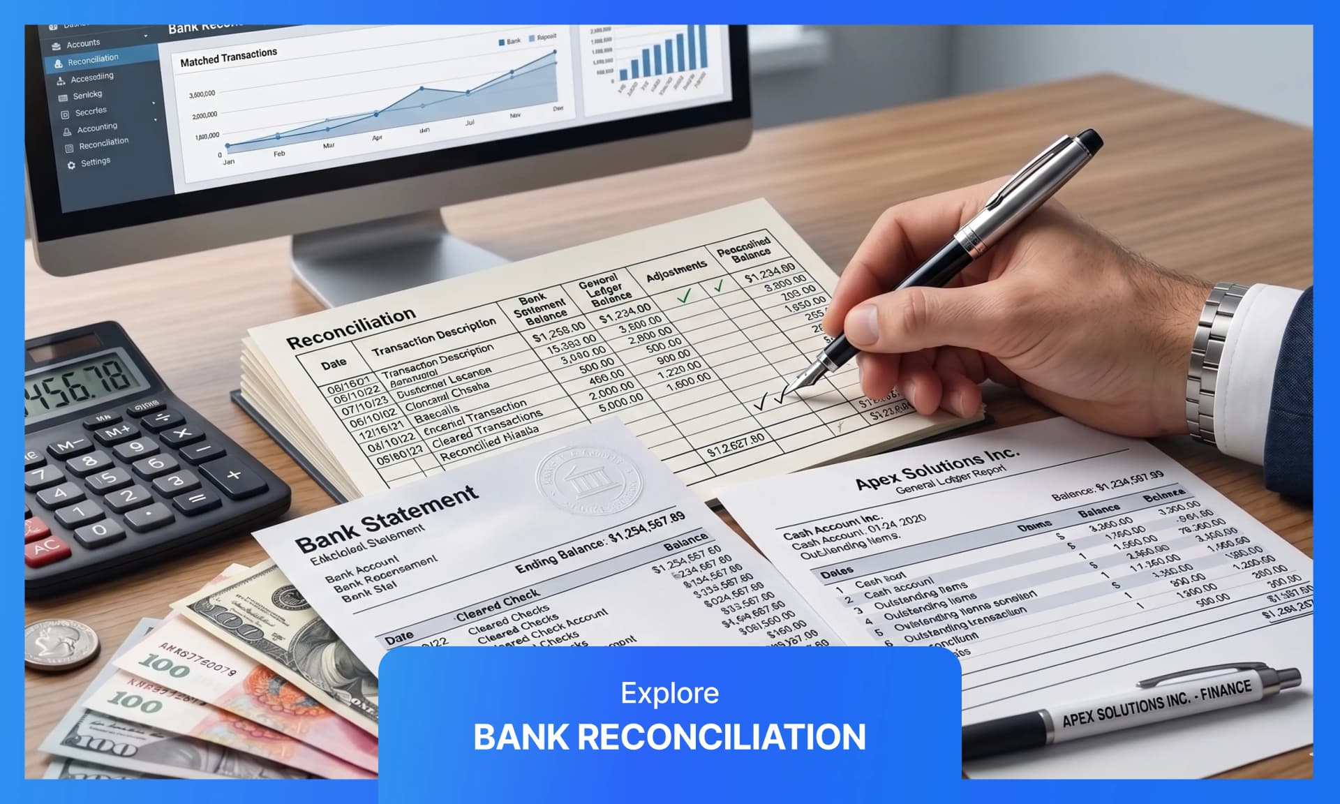Bank Reconciliation Explained: Steps, Examples & Common Discrepancies