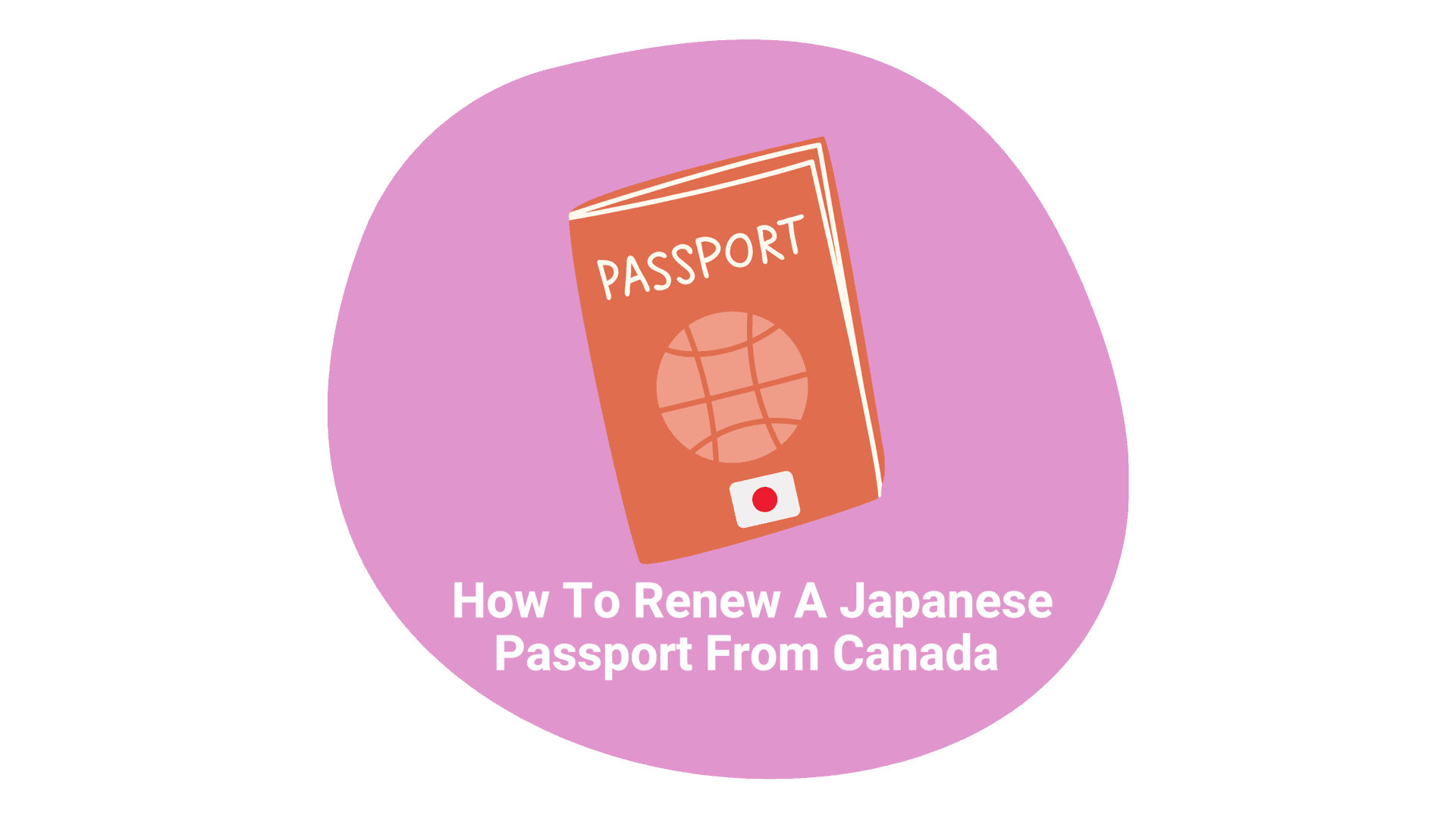 How To Renew A Japanese Passport From Canada