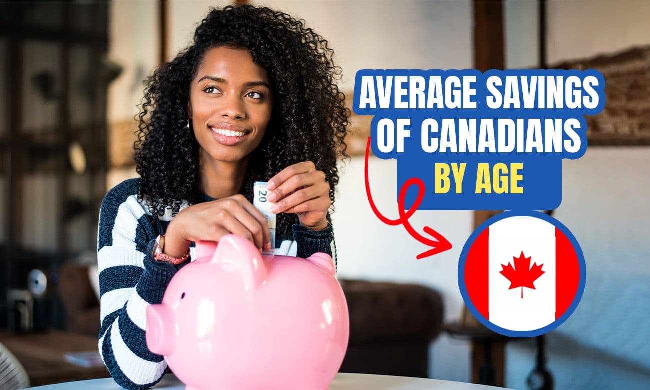 Average Savings By Age in  Canada