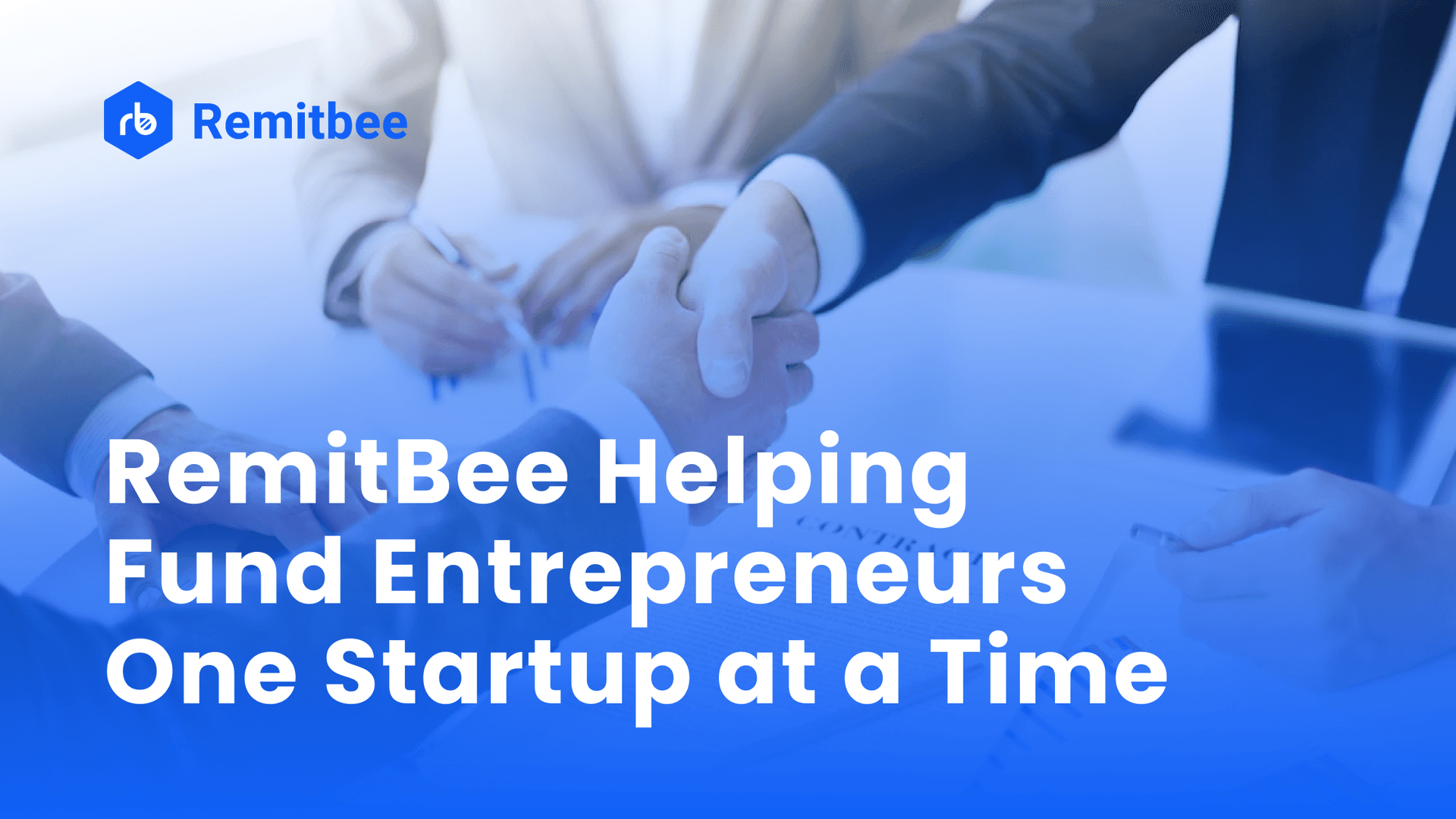 Press Release: RemitBee Helping Fund Entrepreneurs One Startup at a Time