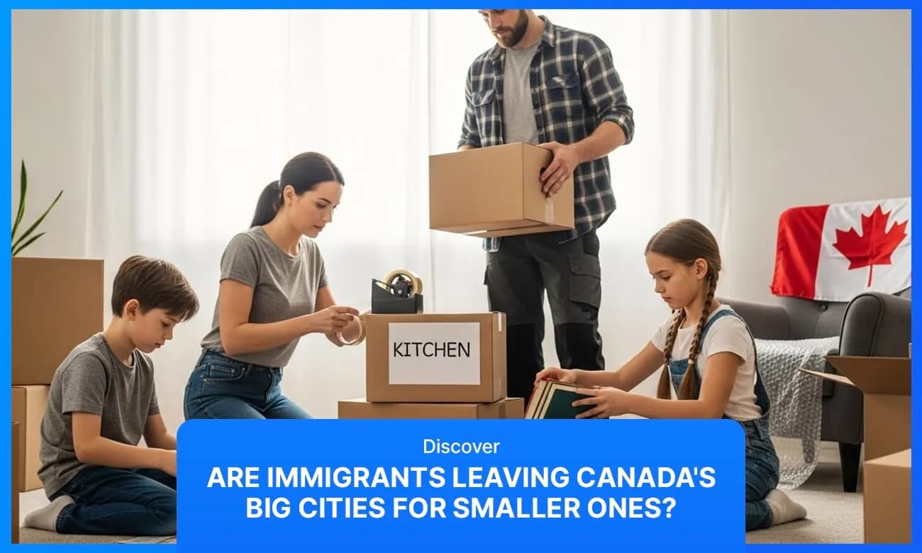 Why Are Immigrants Moving to Smaller Cities in Canada?