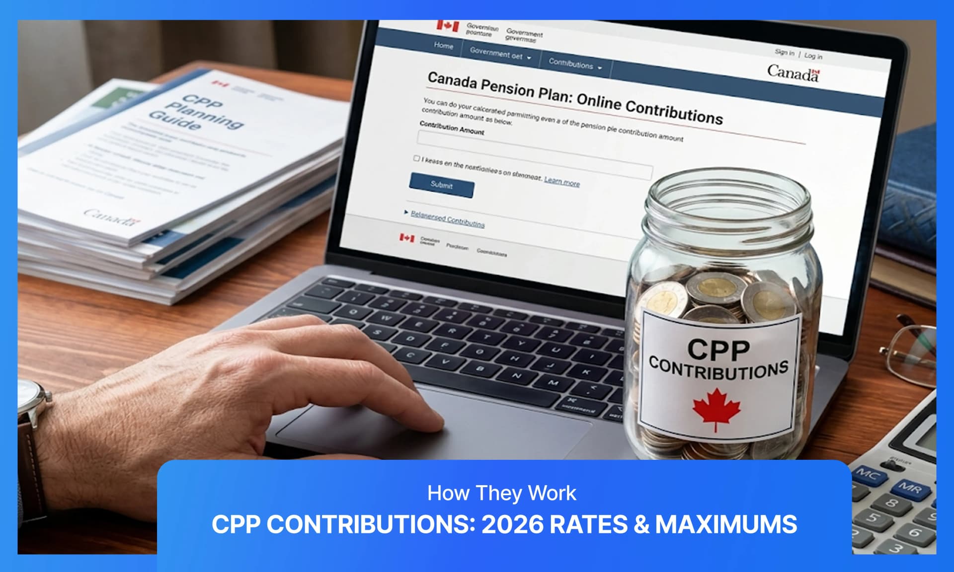 Cover image for article on CPP Contributions 2026