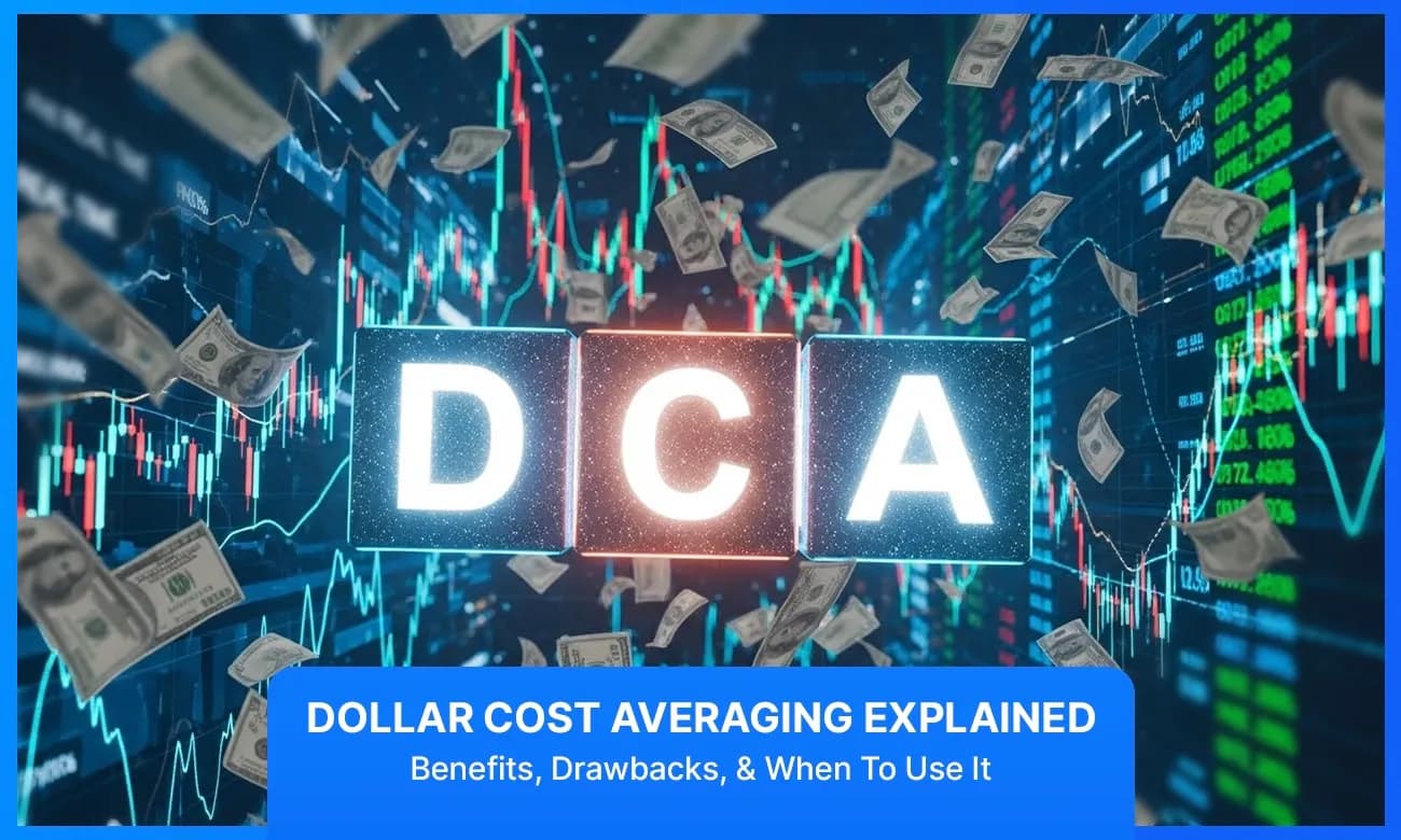Cover image for article on Dollar Cost Averaging Explained