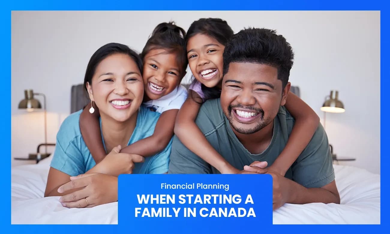 Cover image for article on Financial planning for new family in Canada