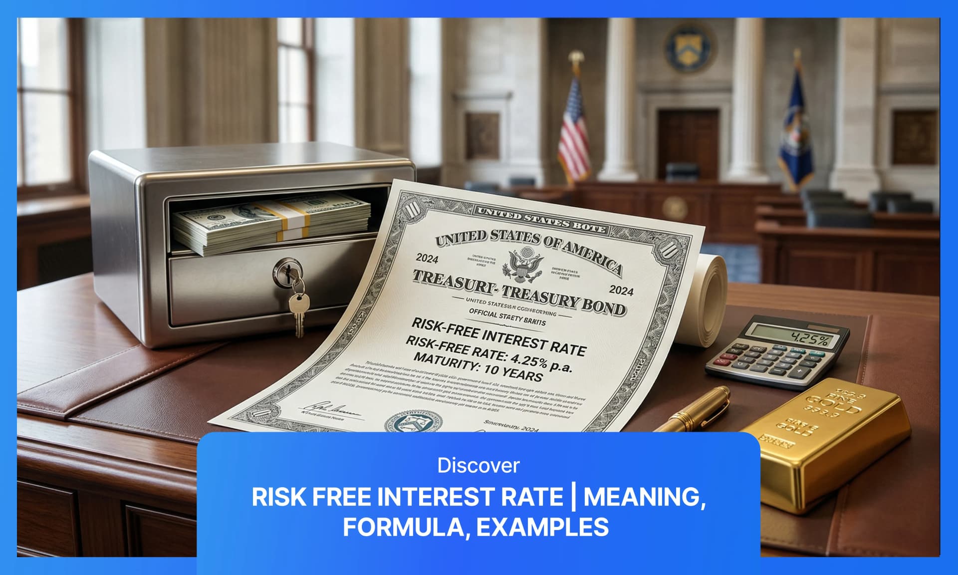 Cover image for article on Risk-Free Interest Rate