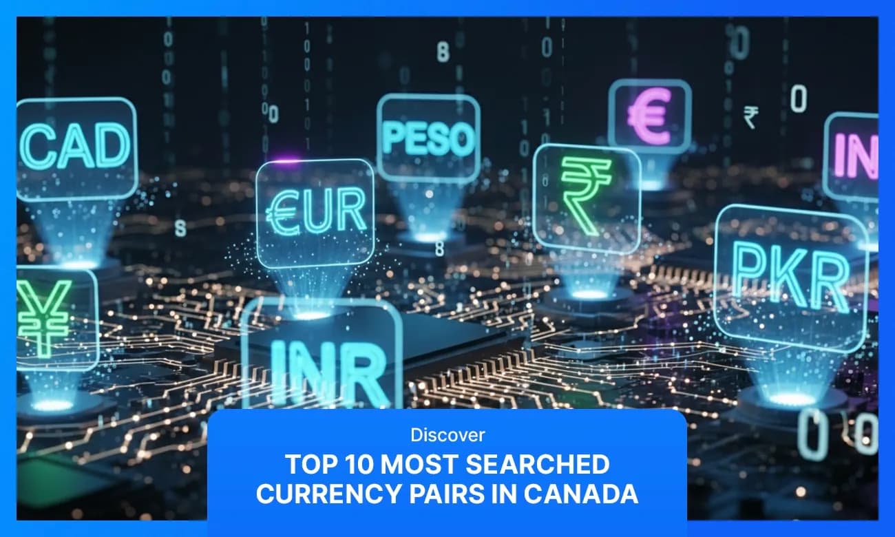 Top 10 Most Searched Currency Pairs in Canada (2025–2026)