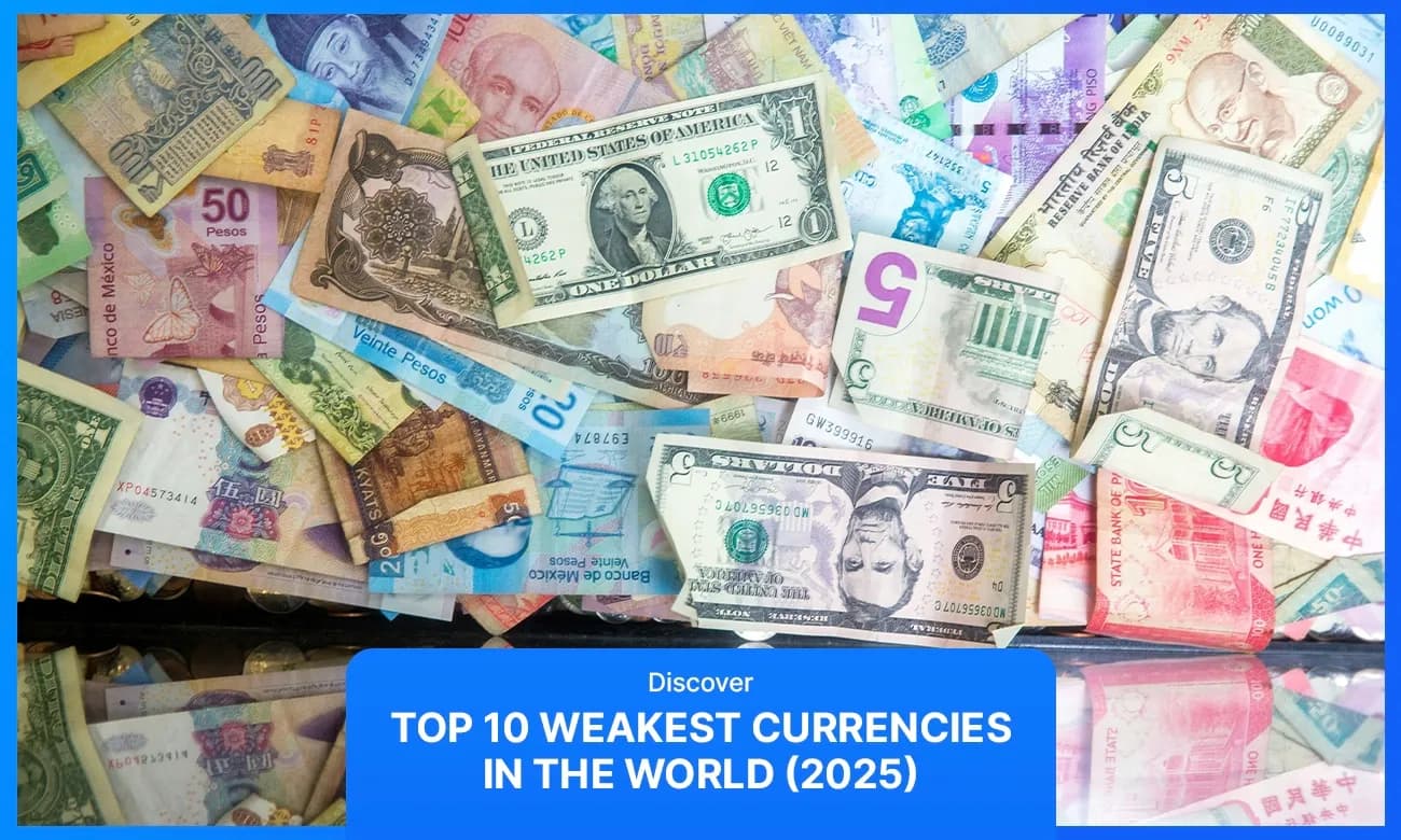 Coverage image of Top 10 Weakest Currencies in the World