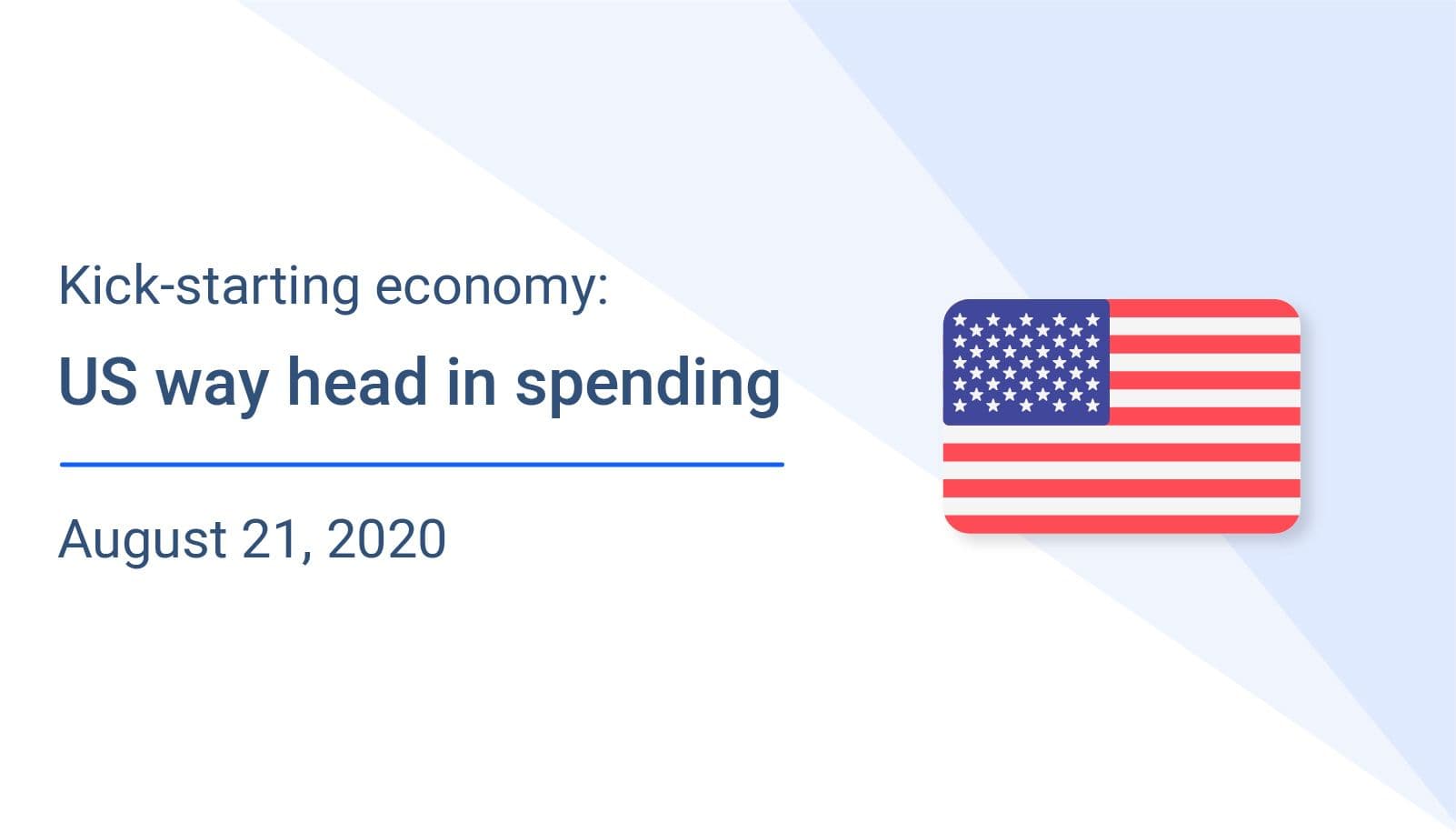Kick-starting economy: U.S. way head in spending